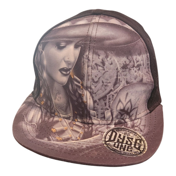 Dyse One Graphic Snapback Hat Cap - Picture 3 of 8